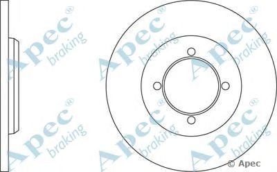 APEC BRAKING dsk792 -  Тормозной диск